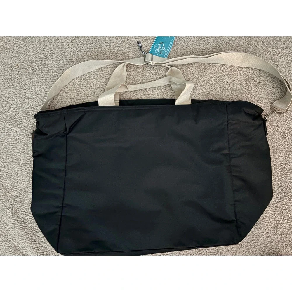 Disney Riviera Resort Black Insulated Cooler Tote Bag Detachable Strap NWT